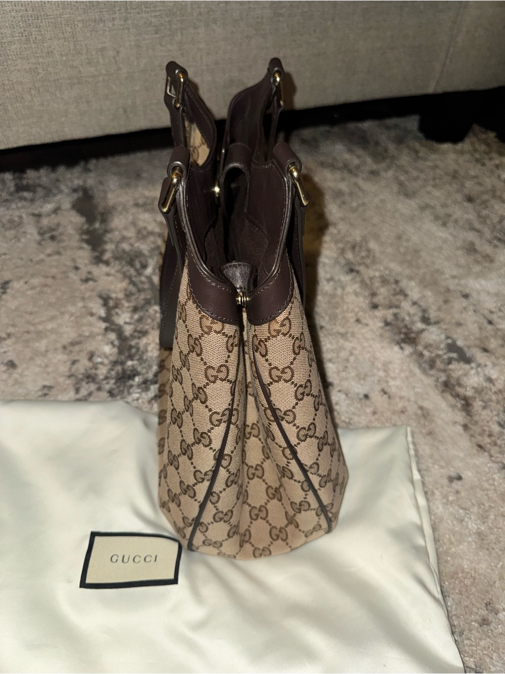 Gucci Canvas Sukey Medium- New Without tags. - Picture 5 of 16